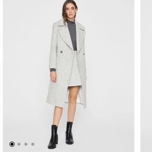 Club Monaco Daylina Coat Navy